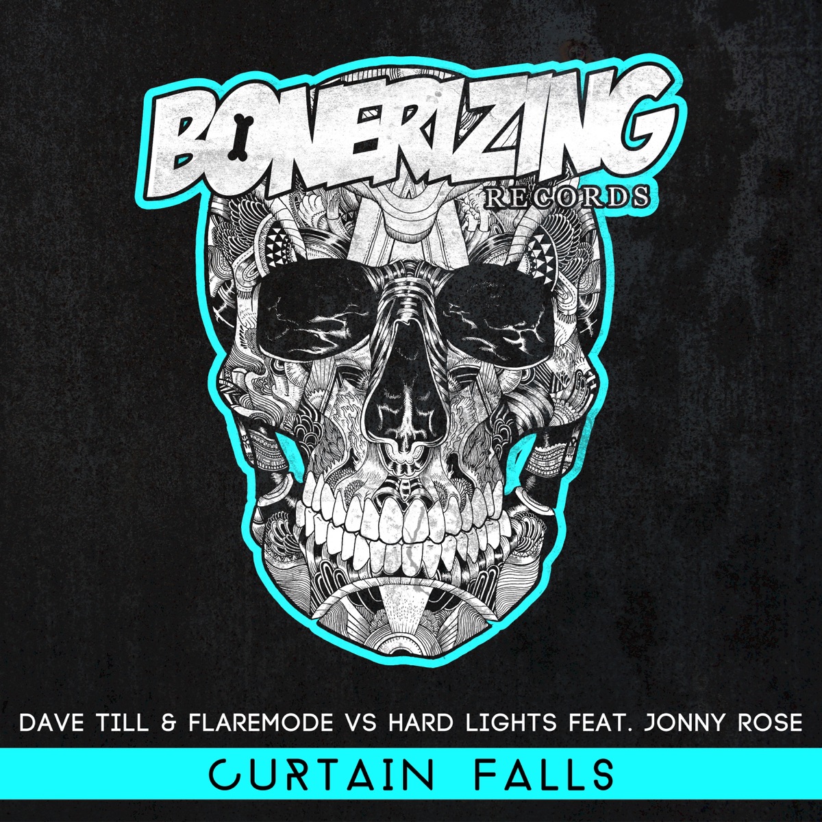Curtain Falls (Dave Till & Flaremode vs. Hard Lights vs. Jonny Rose) [feat. Jonny Rose] - Single by Dave Till, Flaremode & Hard Lights album cover
