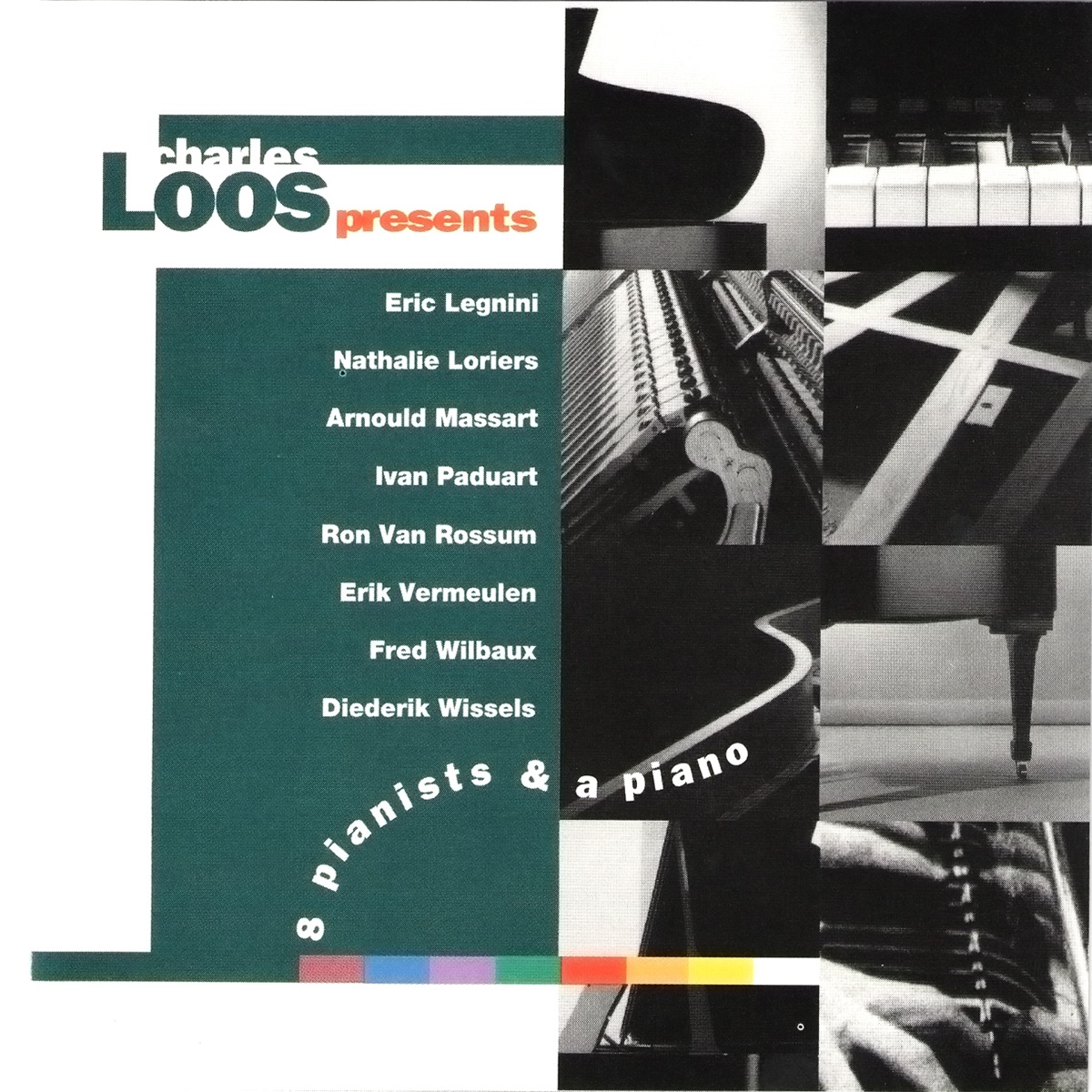 8 Pianists & a Piano by Charles Loos album cover