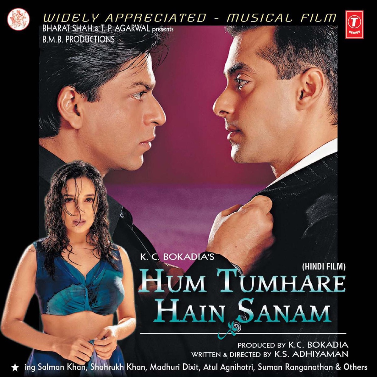 Hum Tumhare Hain Sanam (Original Motion Picture Soundtrack) by Nikhil Vinay, Bali Brahmbhatt, Sajid-Wajid, Bappi Lahiri & Daboo Malik album cover