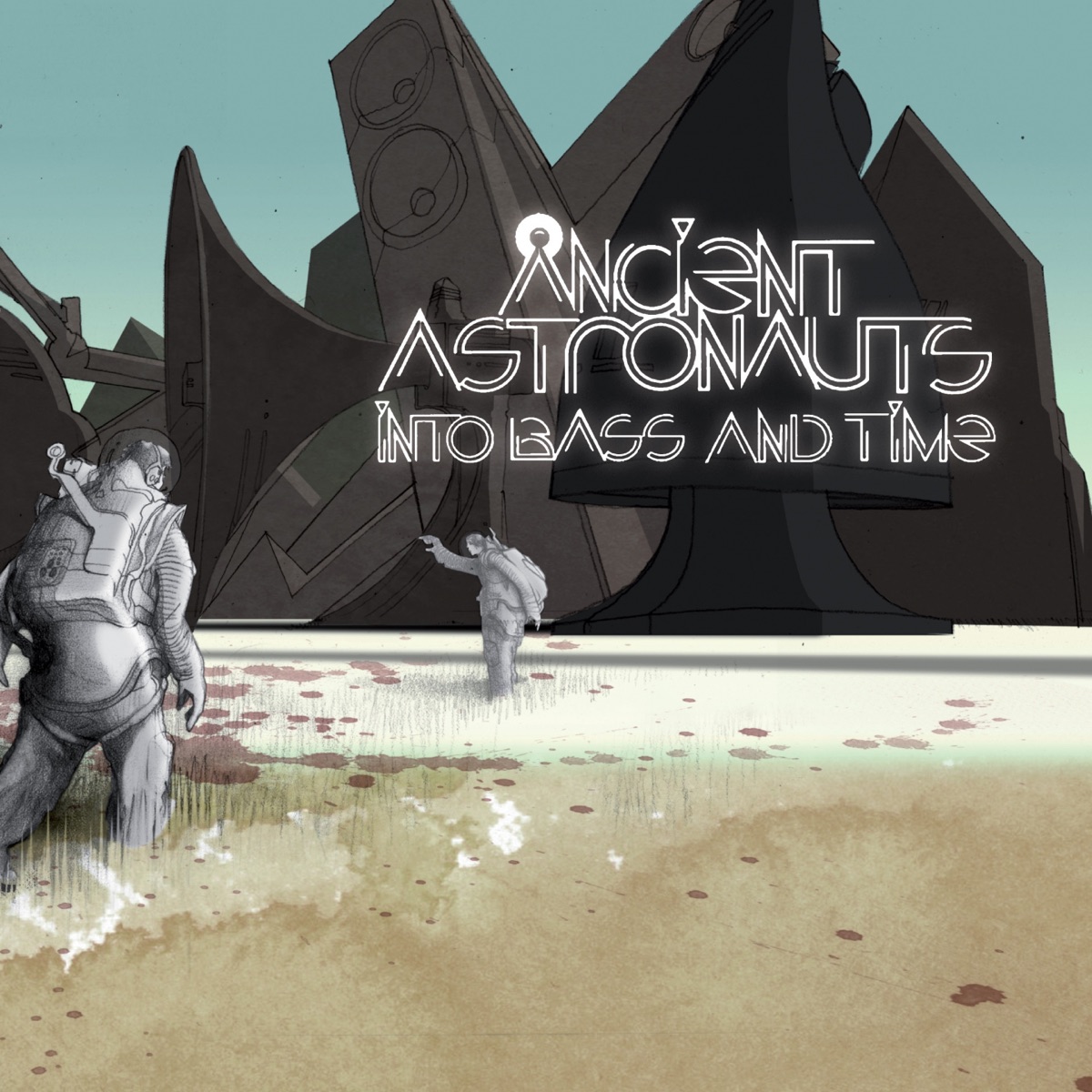 Into Bass and Time by Ancient Astronauts album cover