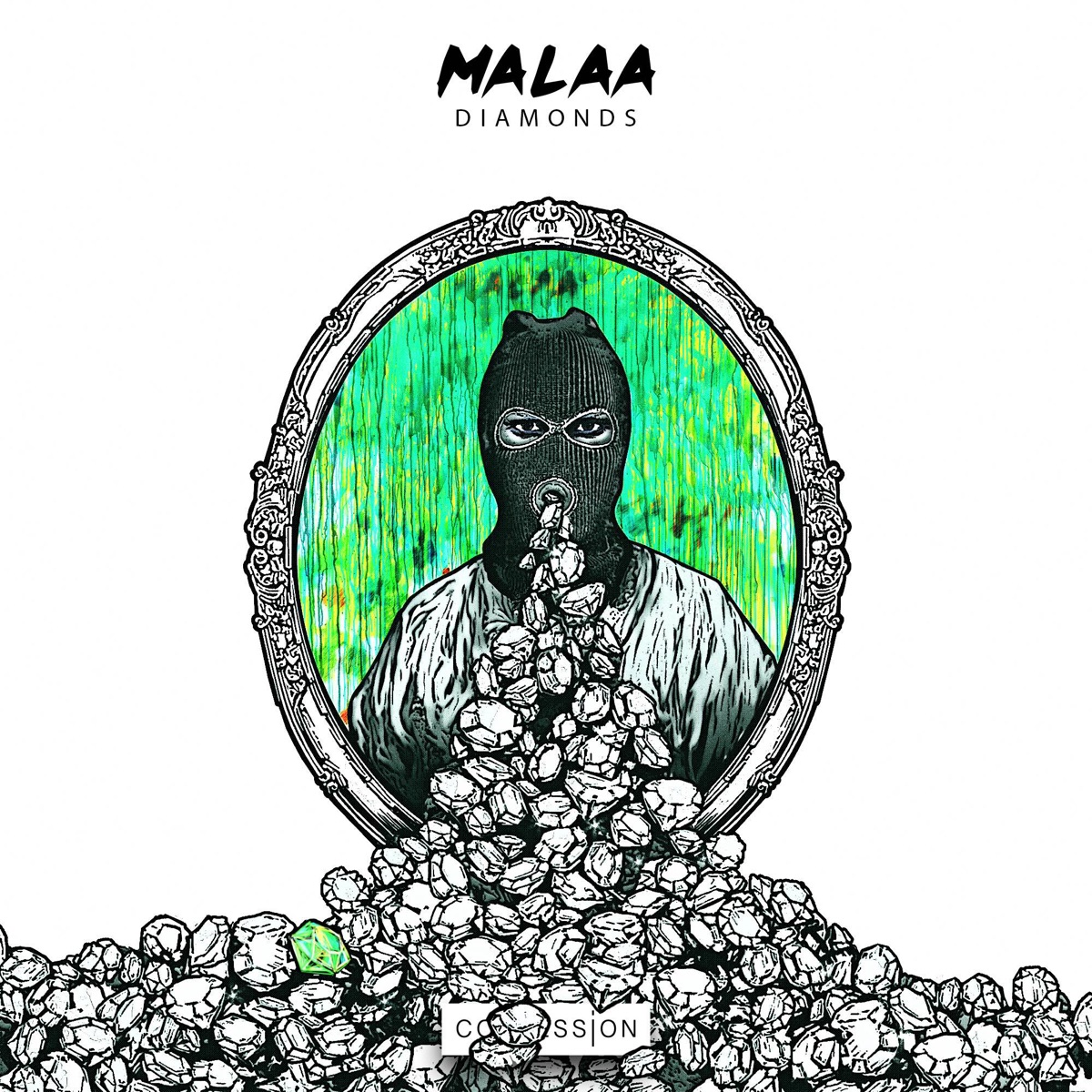 Diamonds - Single by Malaa album cover