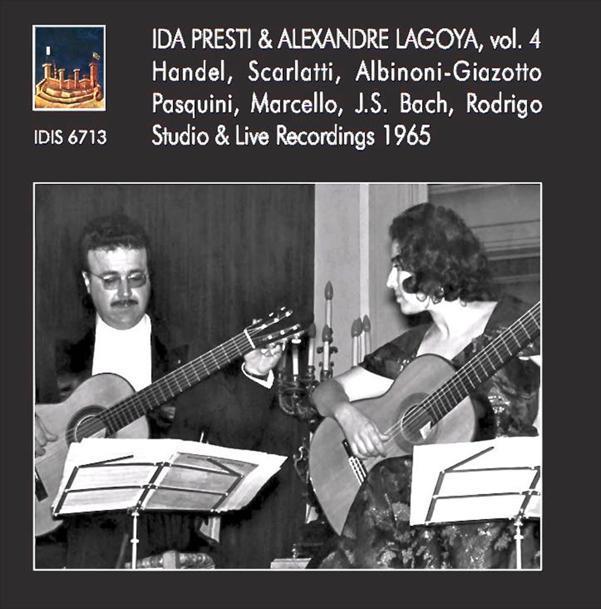 Ida Presti & Alexandre Lagoya, Vol. 4 by Ida Presti & Alexandre Lagoya album cover