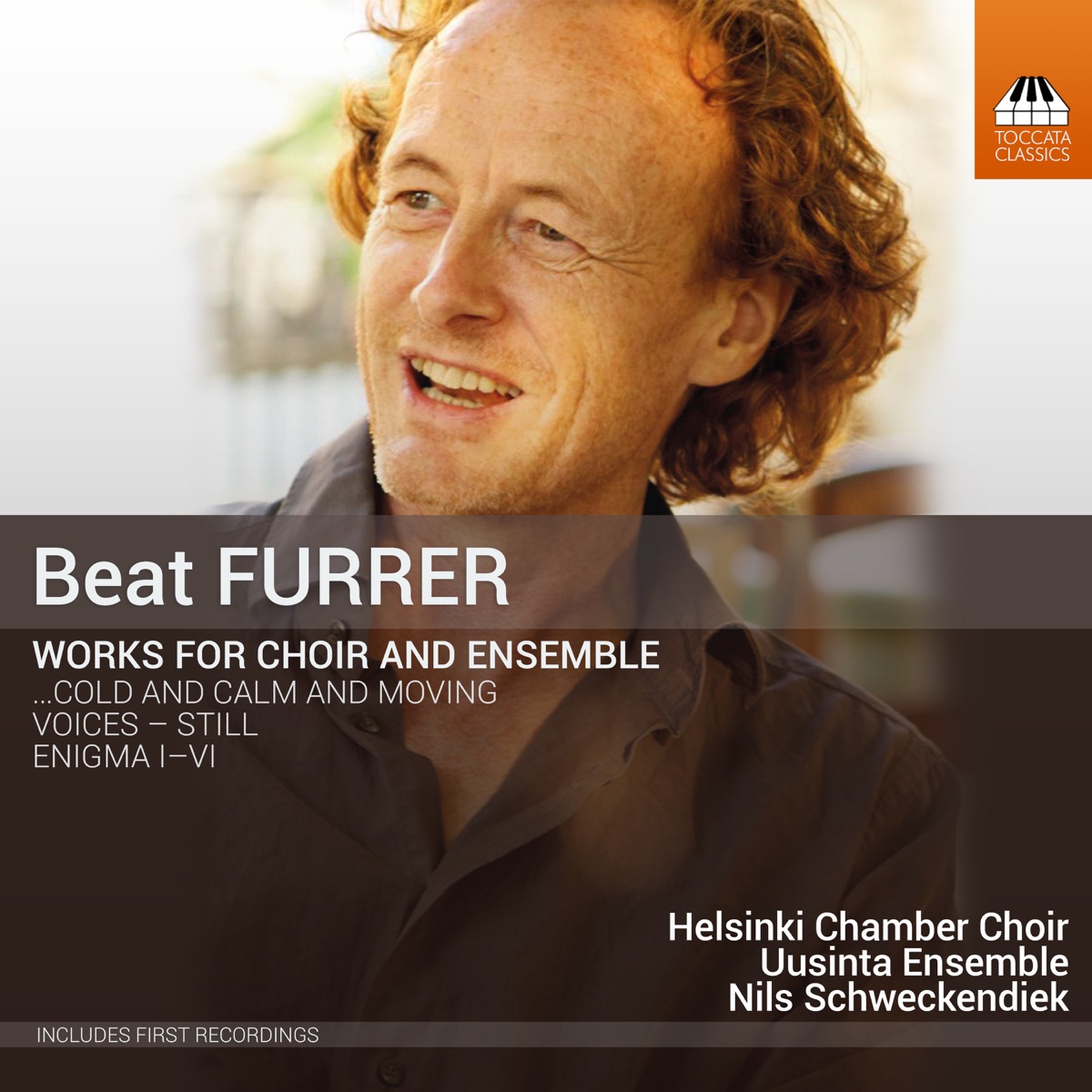 Beat Furrer: Works for Choir & Ensemble by Helsinki Chamber Choir, Uusinta Ensemble & Nils Schweckendiek album cover
