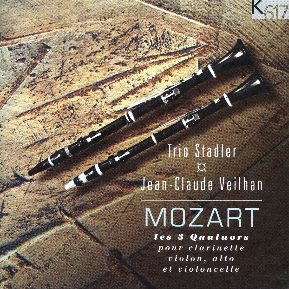 Mozart: Clarinet Quartet, Op. 79 by Jean-Claude Veilhan & Stadler Trio album cover