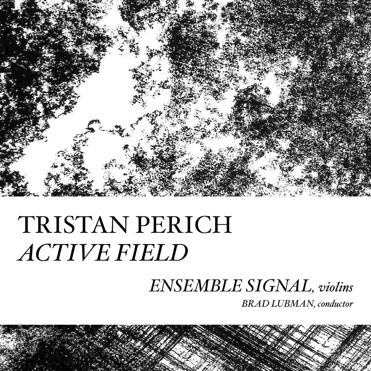 Active Field - EP by Tristan Perich, Ensemble Signal & Brad Lubman album cover