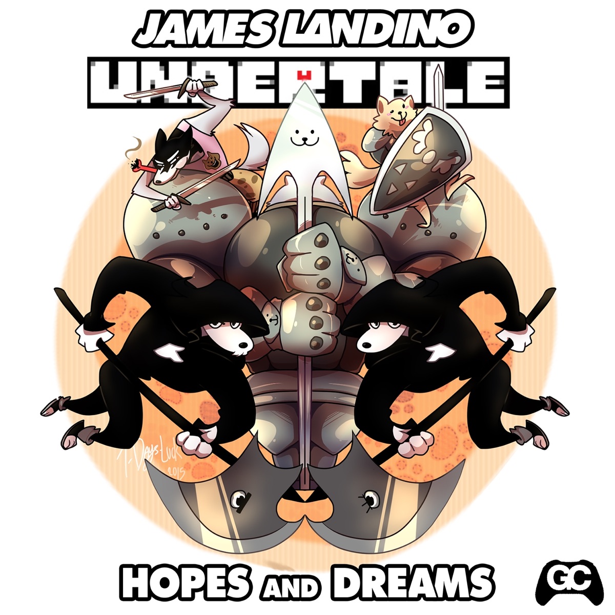 Hopes and Dreams (Undertale Remix) - Single by GameChops & James Landino album cover