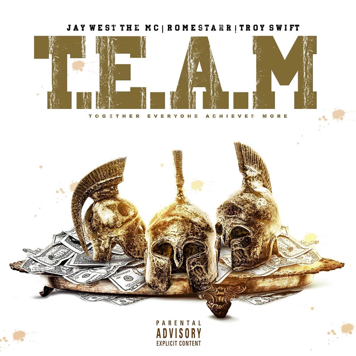 Together Everyone Achieves More EP by Jay West the MC, Troy Swift & Romestarr album cover