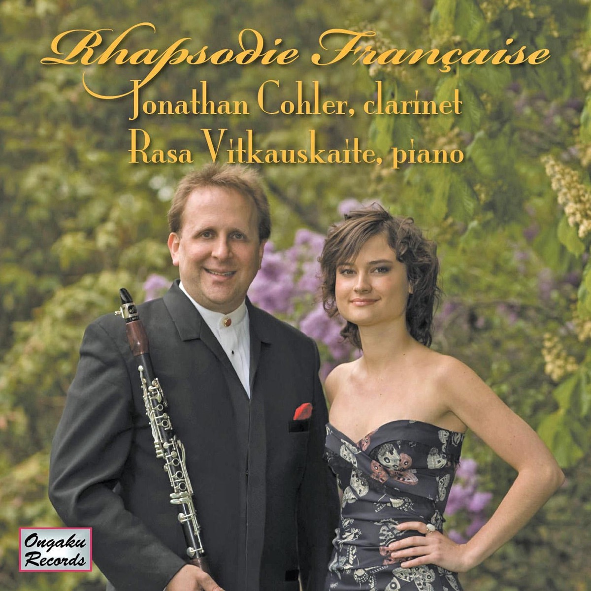Rhapsodie Française by Jonathan Cohler & Rasa Vitkauskaite album cover