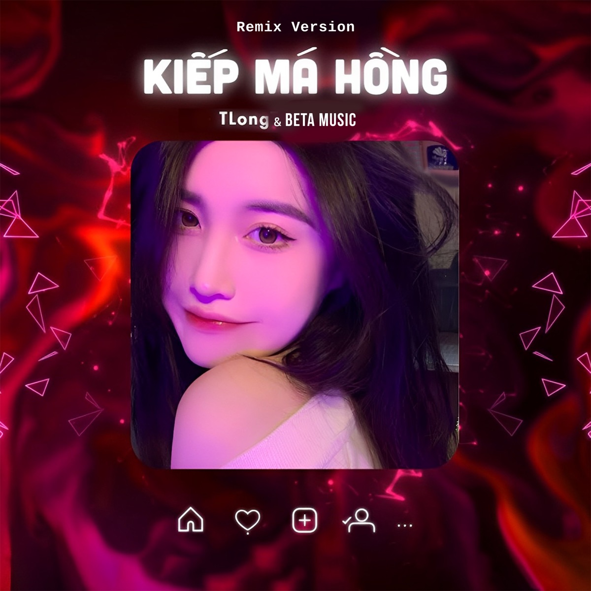 Kiếp Má Hồng (Remix) - Single by TLong & JayT album cover