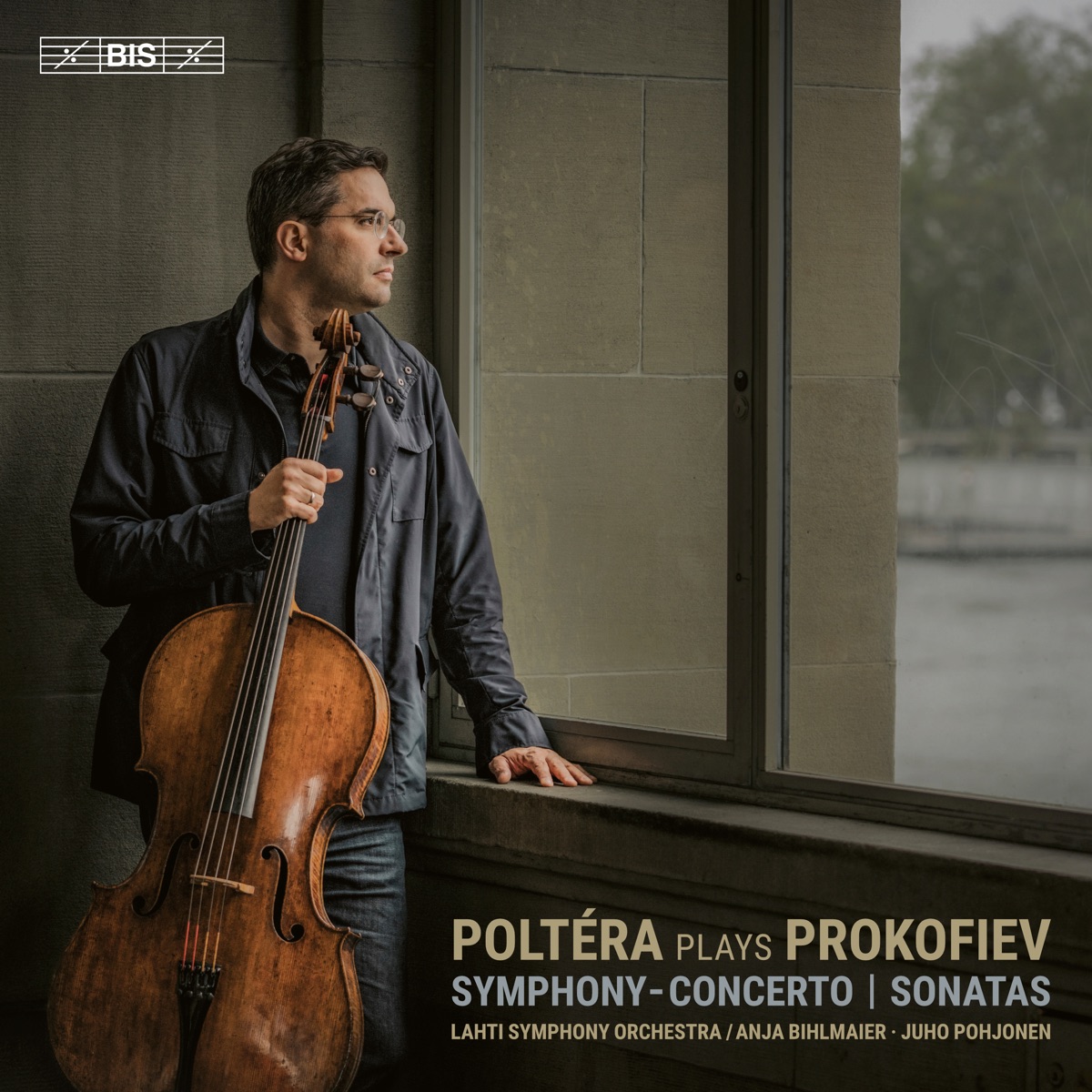 Poltéra Plays Prokofiev by Christian Poltéra, Sinfonia Lahti, Anja Bihlmaier & Juho Pohjonen album cover