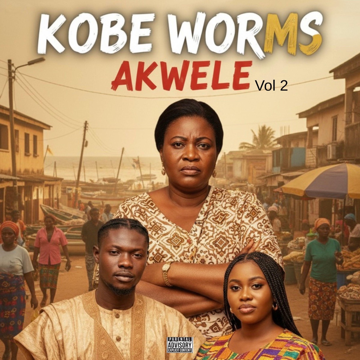 AKWELE - Single by KOBE WORMS album cover