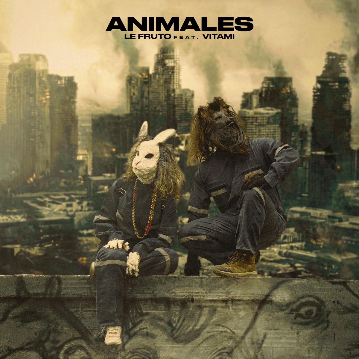 Animales - Single by Le Fruto & Vitami album cover