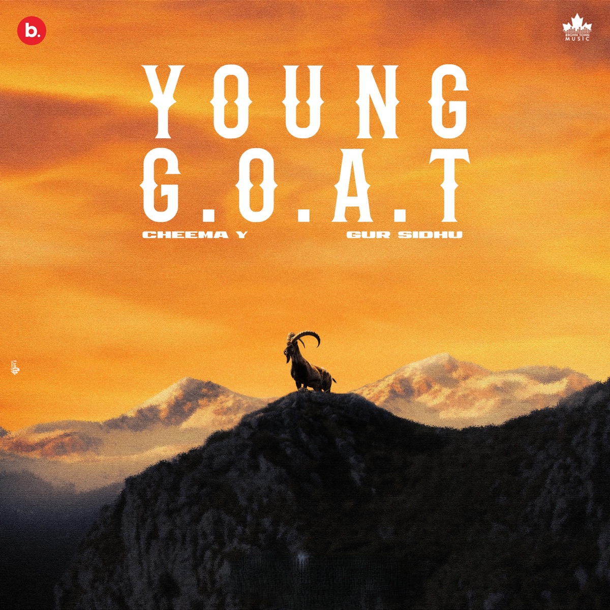 Young G.O.A.T by Cheema Y & Gur Sidhu album cover