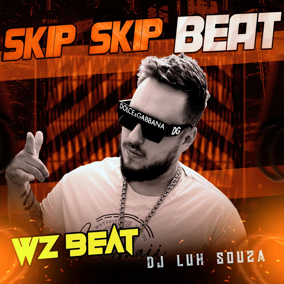 Skip Skip Beat - Single by WZ Beat & Dj Luh Souza album cover