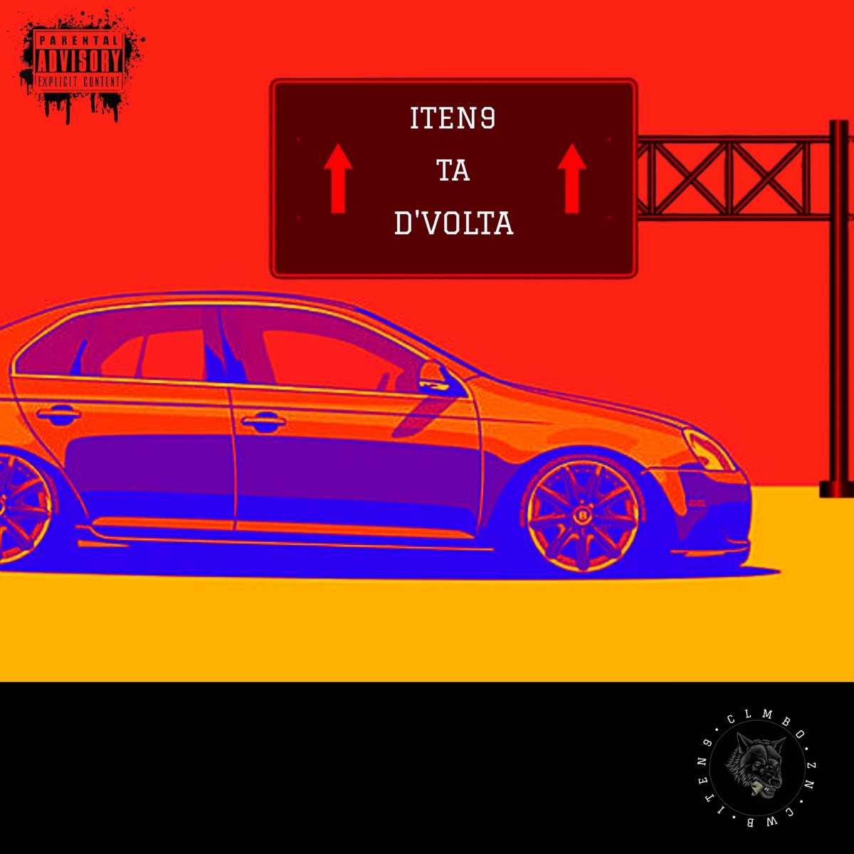 Iten 9 Ta D’Volta - Single by ITEN9, Nando Mc Oficial & Don Vitorino album cover