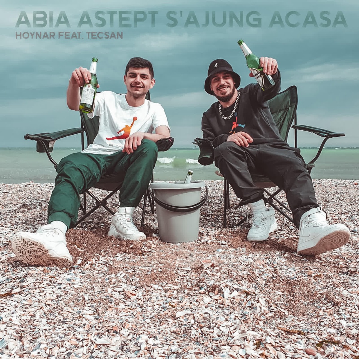 Abia Astept S'Ajung Acasa (feat. Tecsan) - Single by Hoynar album cover