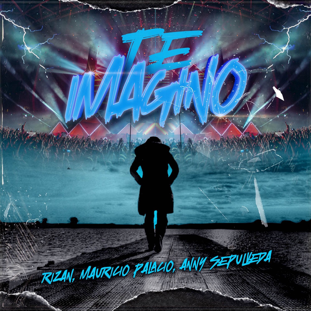 Te Imagino - Single by Rizan Dj, Anny Sepulveda & Mauricio Palacio album cover