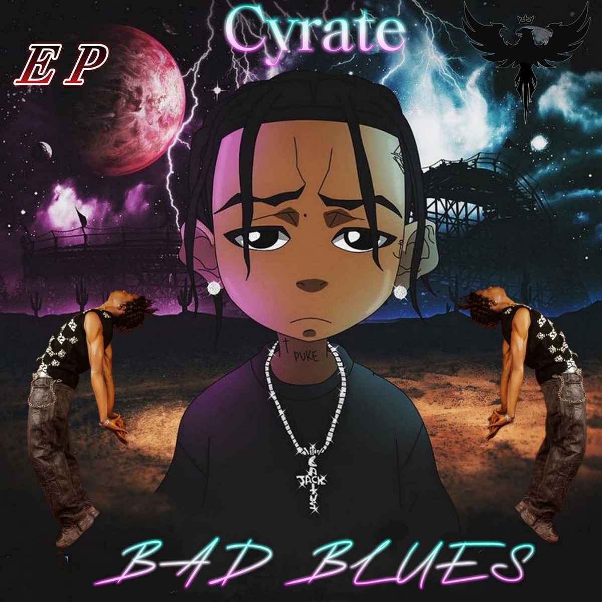 Bad Blues - EP by Cyrate album cover