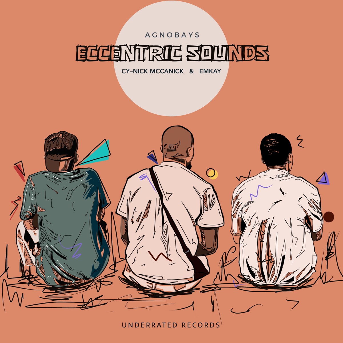 Eccentric Sounds - EP by Agnobays, Cy-Nick Mccanick & EMKAY album cover