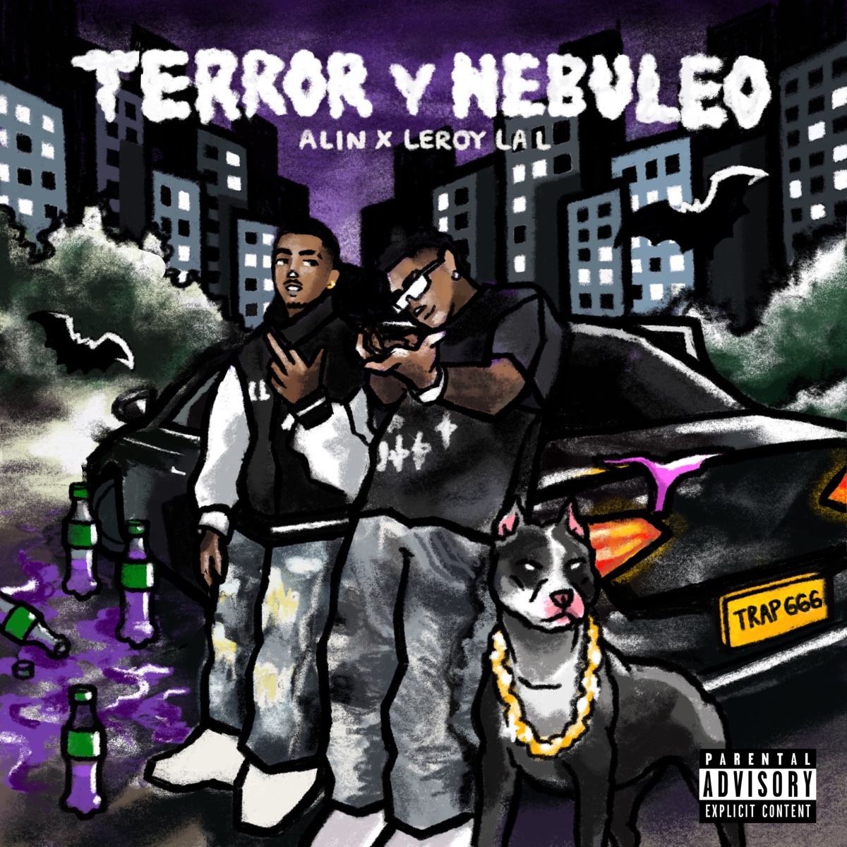 Terror y Nebuleo - Single by Alin & Leroy La L album cover
