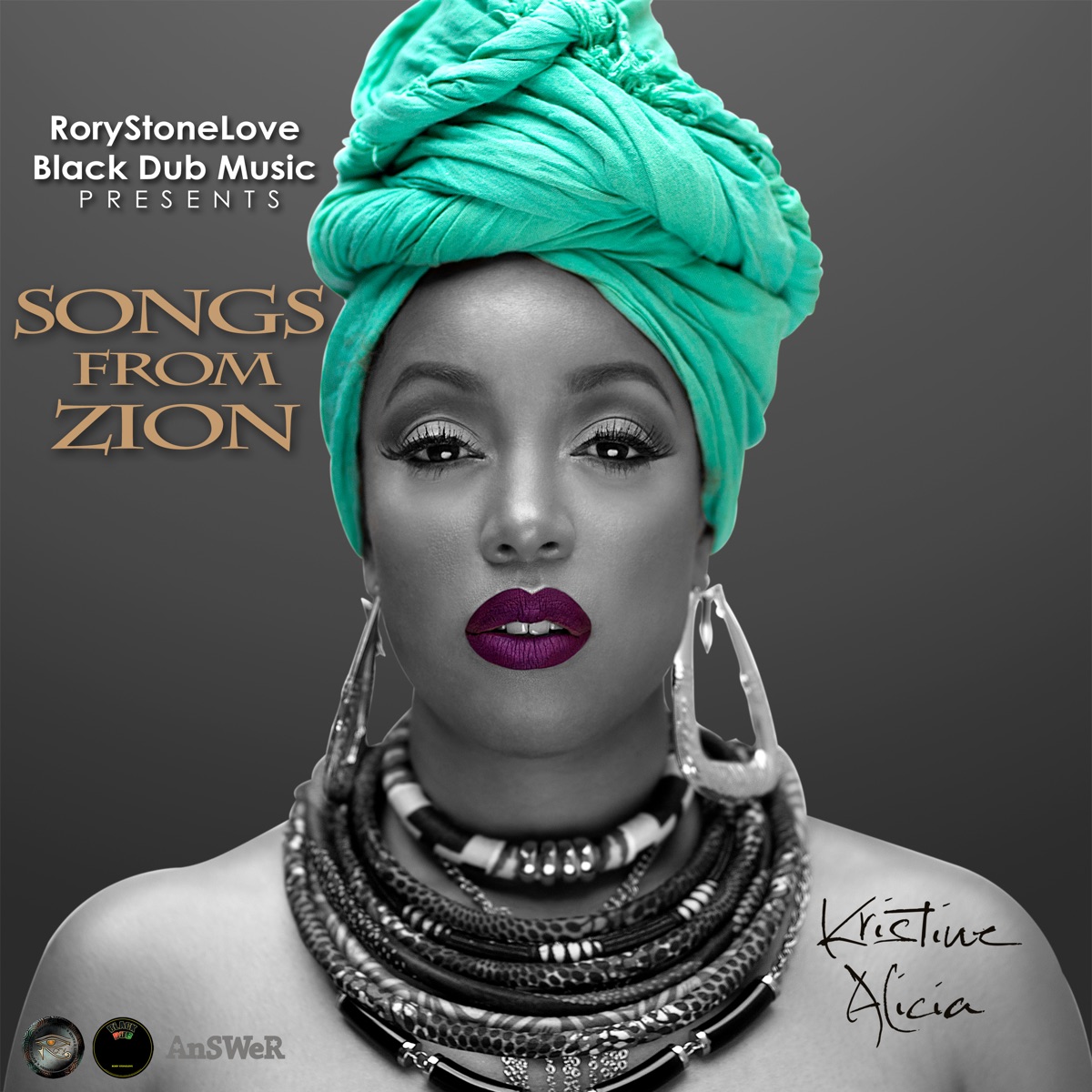 Songs from Zion (feat. Kristine Alicia) by Rorystonelove album cover