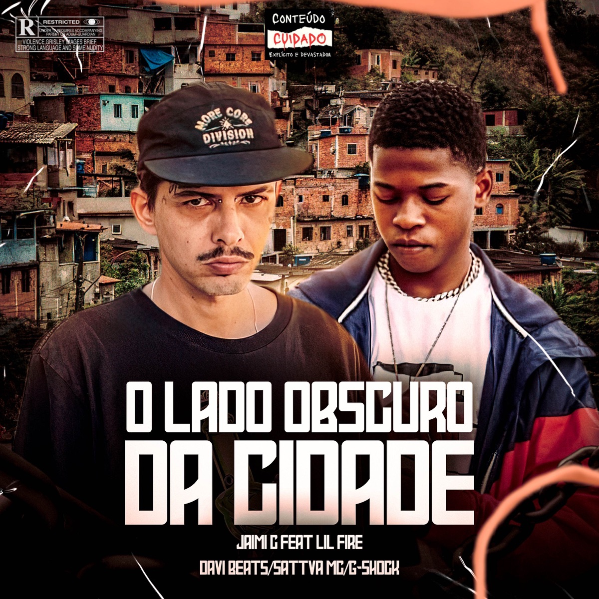 O lado obscuro da cidade - Single by jaimi c & Lil Fire 666 album cover