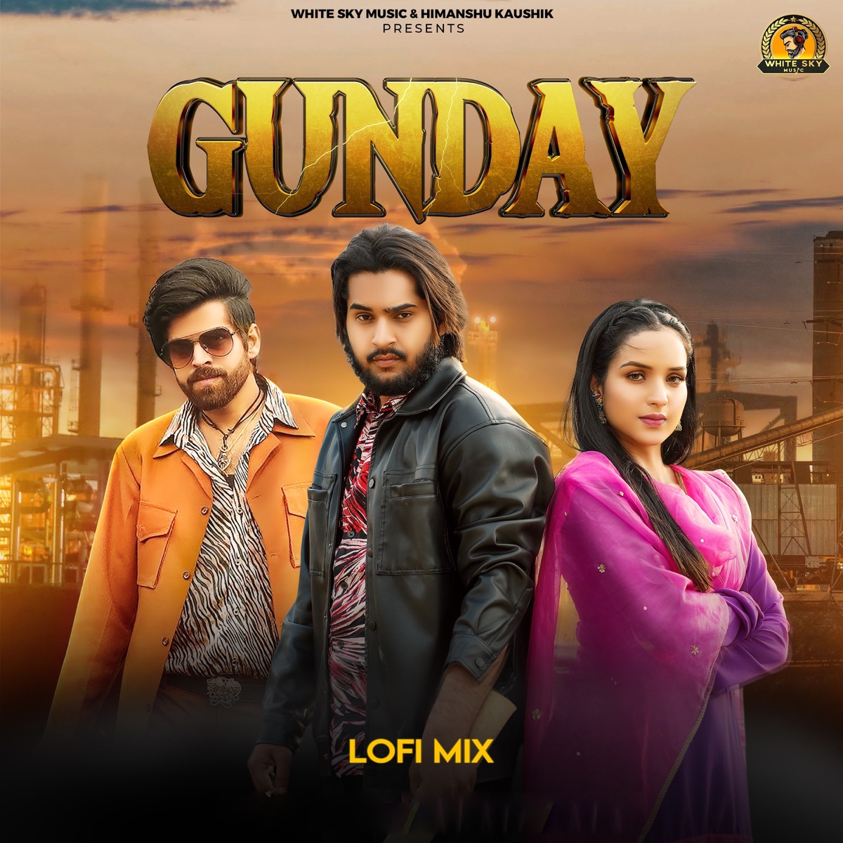 Gunday (feat. Ishita Malik) [Lofi] - Single by Masoom Sharma, Himanshu Kaushik & Ashu Twinkal album cover