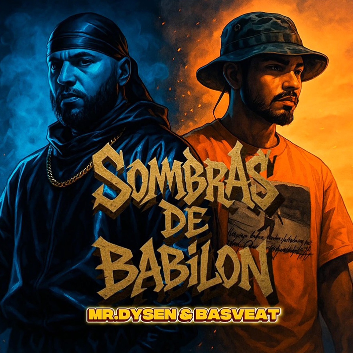 Sombras De Babilon - Single by Mr.dysen & Basveat album cover