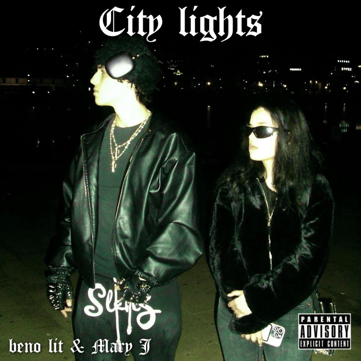 City Lights - Single by beno lit & Mary J album cover