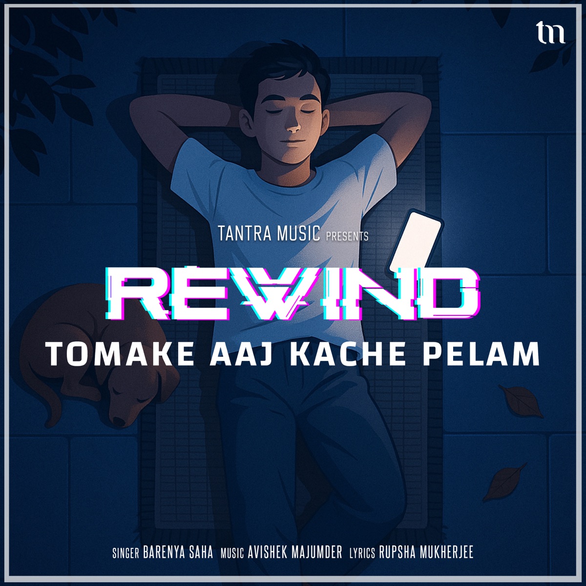 Tomake Aaj Kache Pelam (Rewind) - Single by Barenya Saha & Avishek Majumder album cover