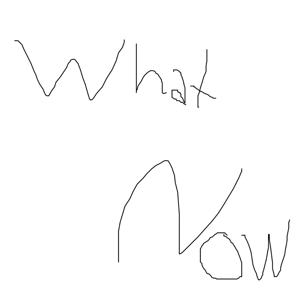 What Now - Single by Hiqie album cover
