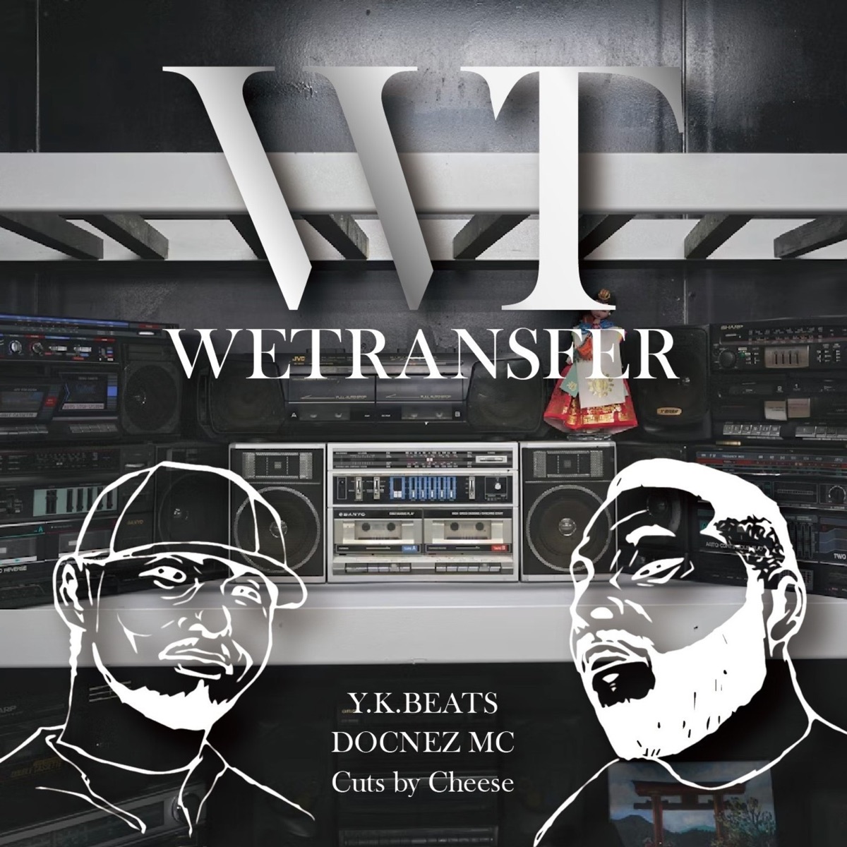 WETRANSFER (feat. DOCNEZ MC & CHEESE) - Single by YKBeats album cover