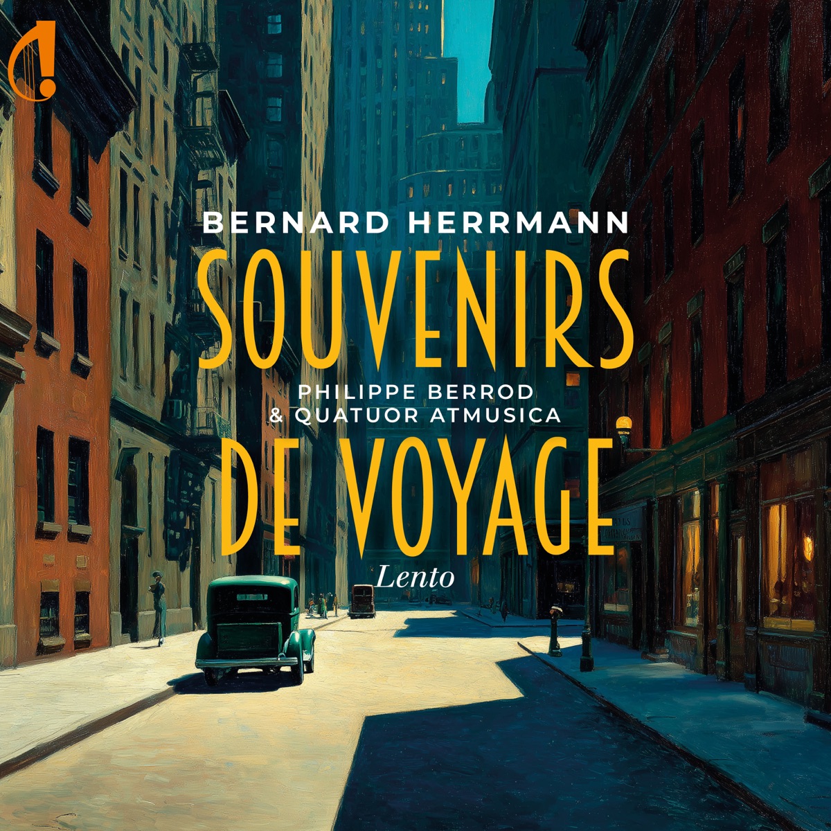 Herrmann: Souvenirs de voyage: No. 1, Lento - EP by Philippe Berrod & Quatuor AtMusica album cover