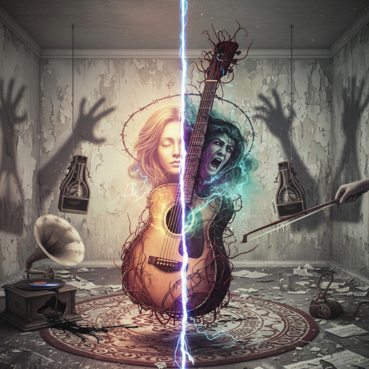 Amor acústico - Single by S1L3NT MESG album cover