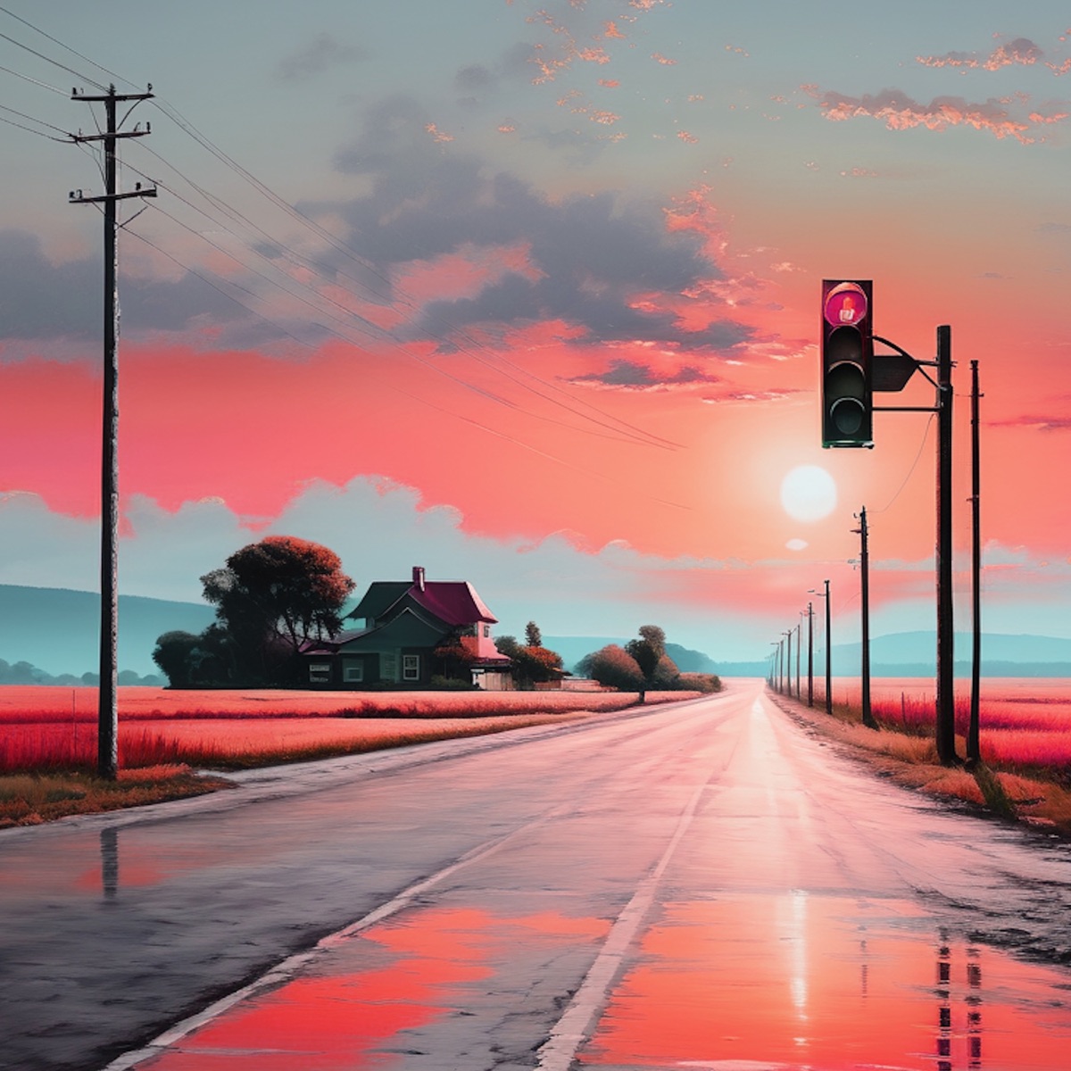 Down the Road - Single by TheZachMichael & Kev album cover