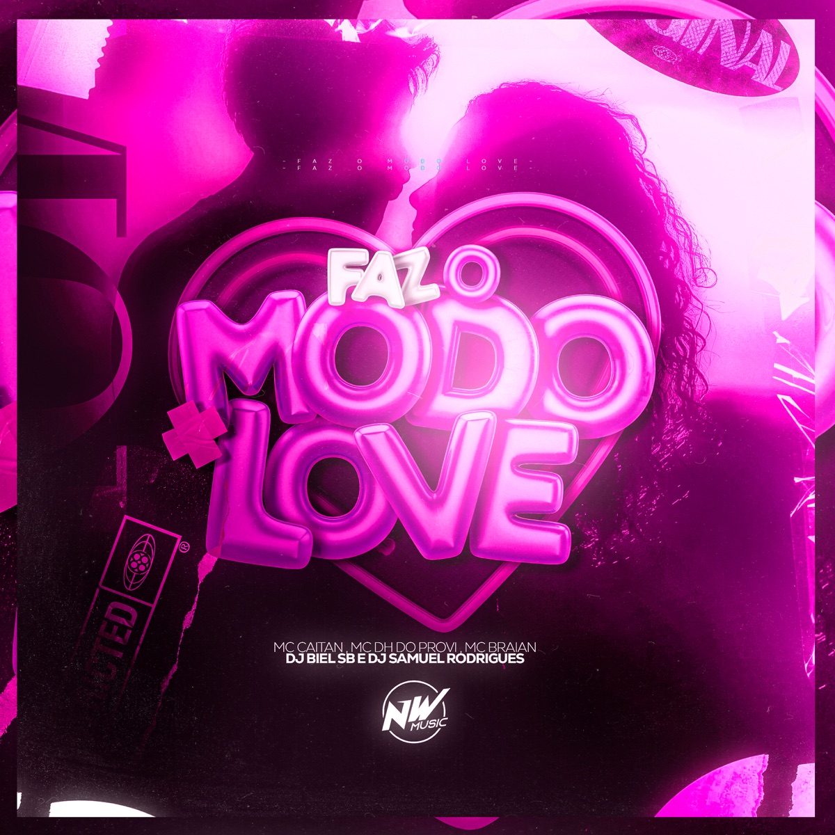 Faz o Modo Love (feat. MC DH do Provi & Mc Braian) - Single by DJ BIEL SB, Dj Samuel Rodrigues & Mc CAITAN album cover
