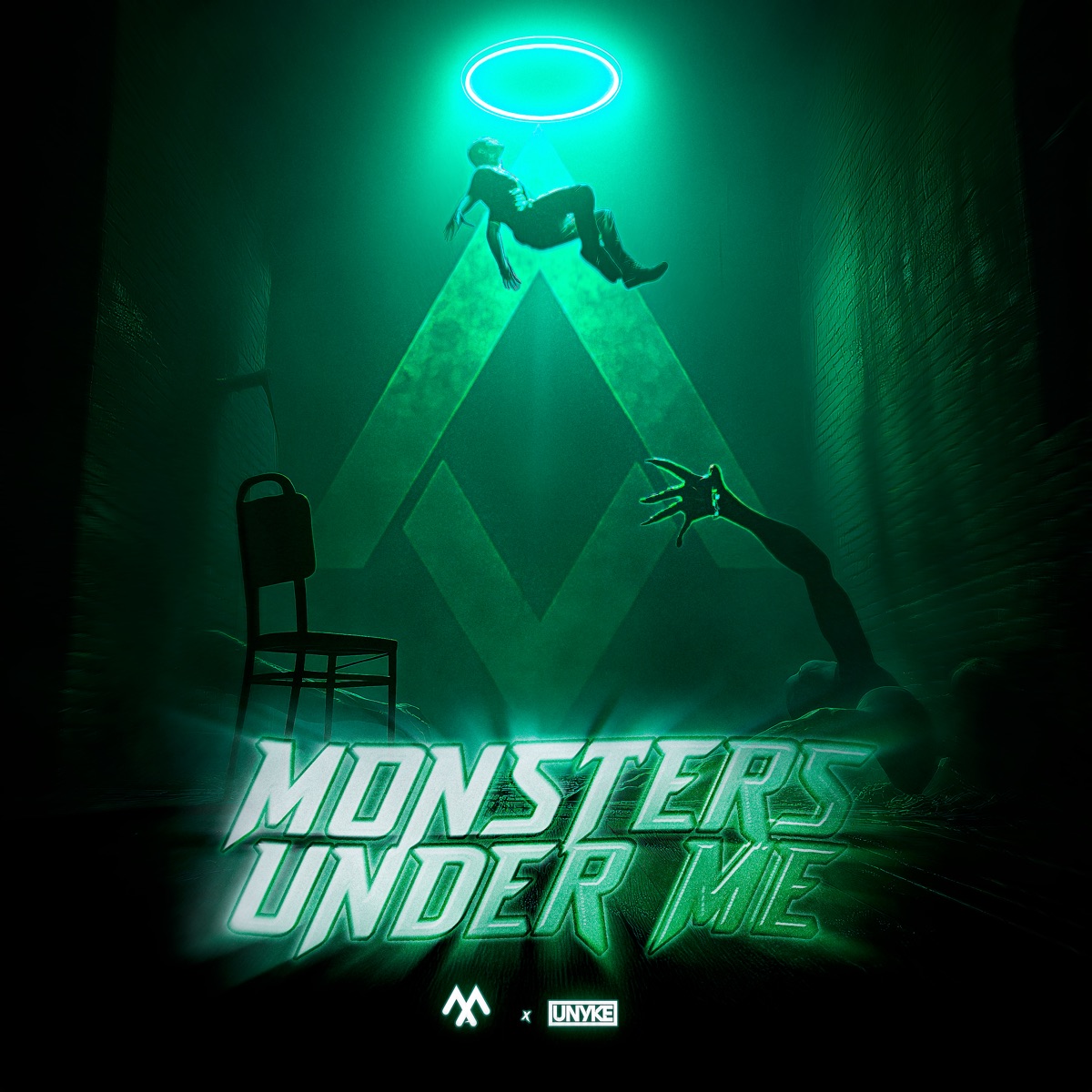 Monsters Under Me - Single by Michael ACE & UNYKE album cover