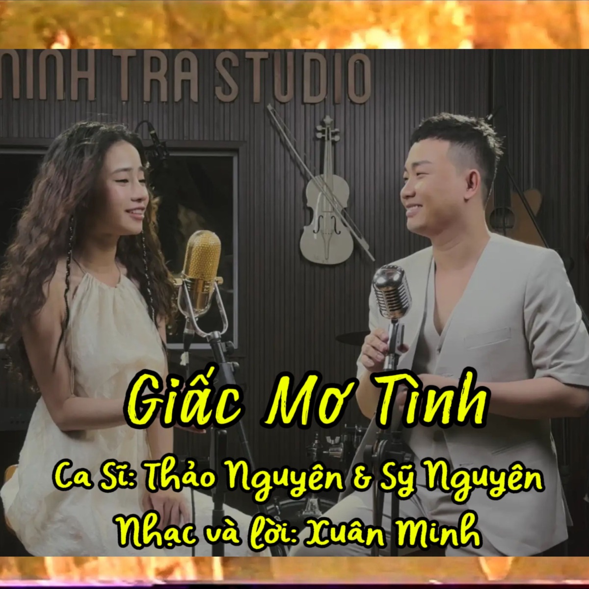 Giấc Mơ Tình - Single by Thảo Nguyên, Sỹ Nguyên & Xuân Minh album cover