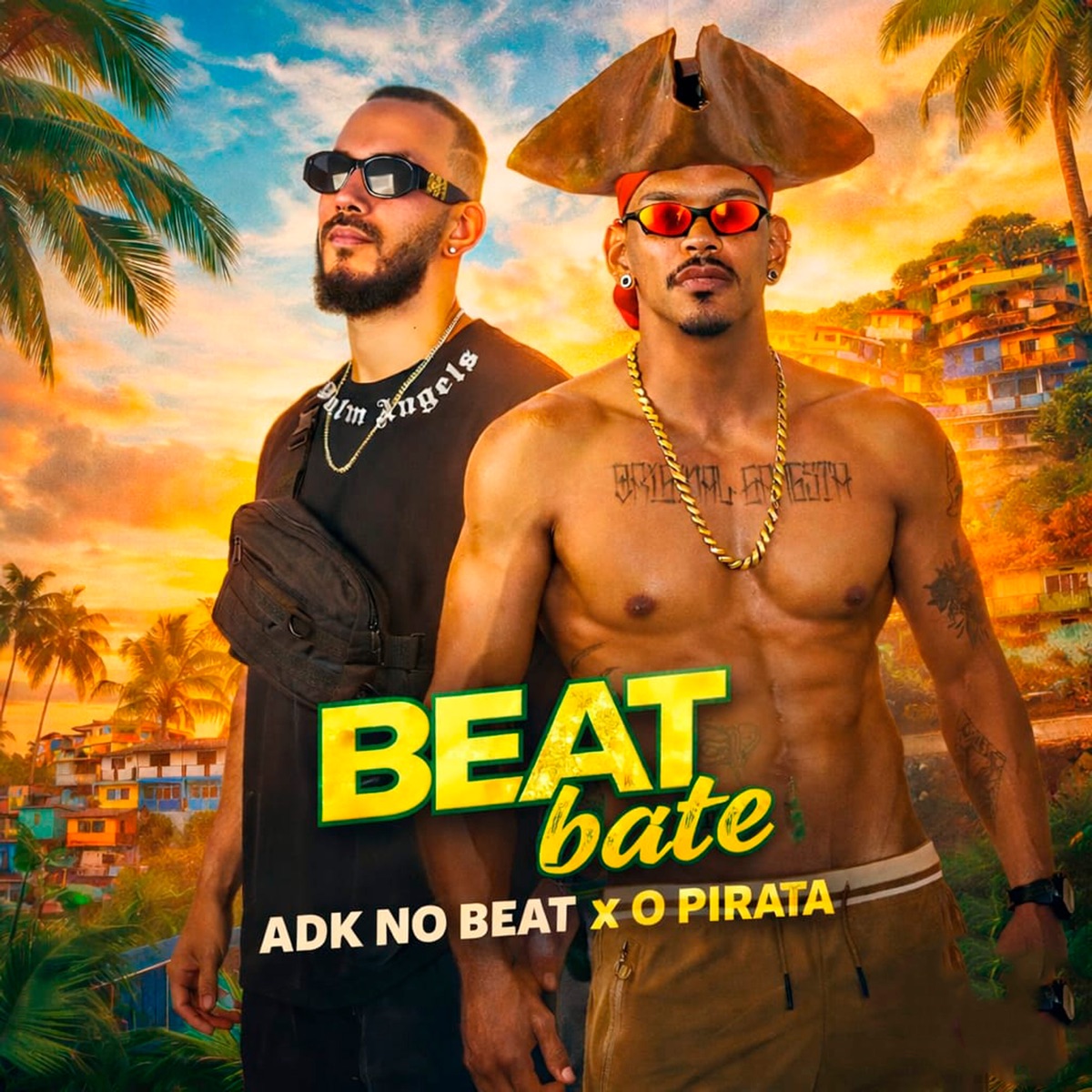 Beat Bate - Single by ADK no Beat & O Pirata album cover