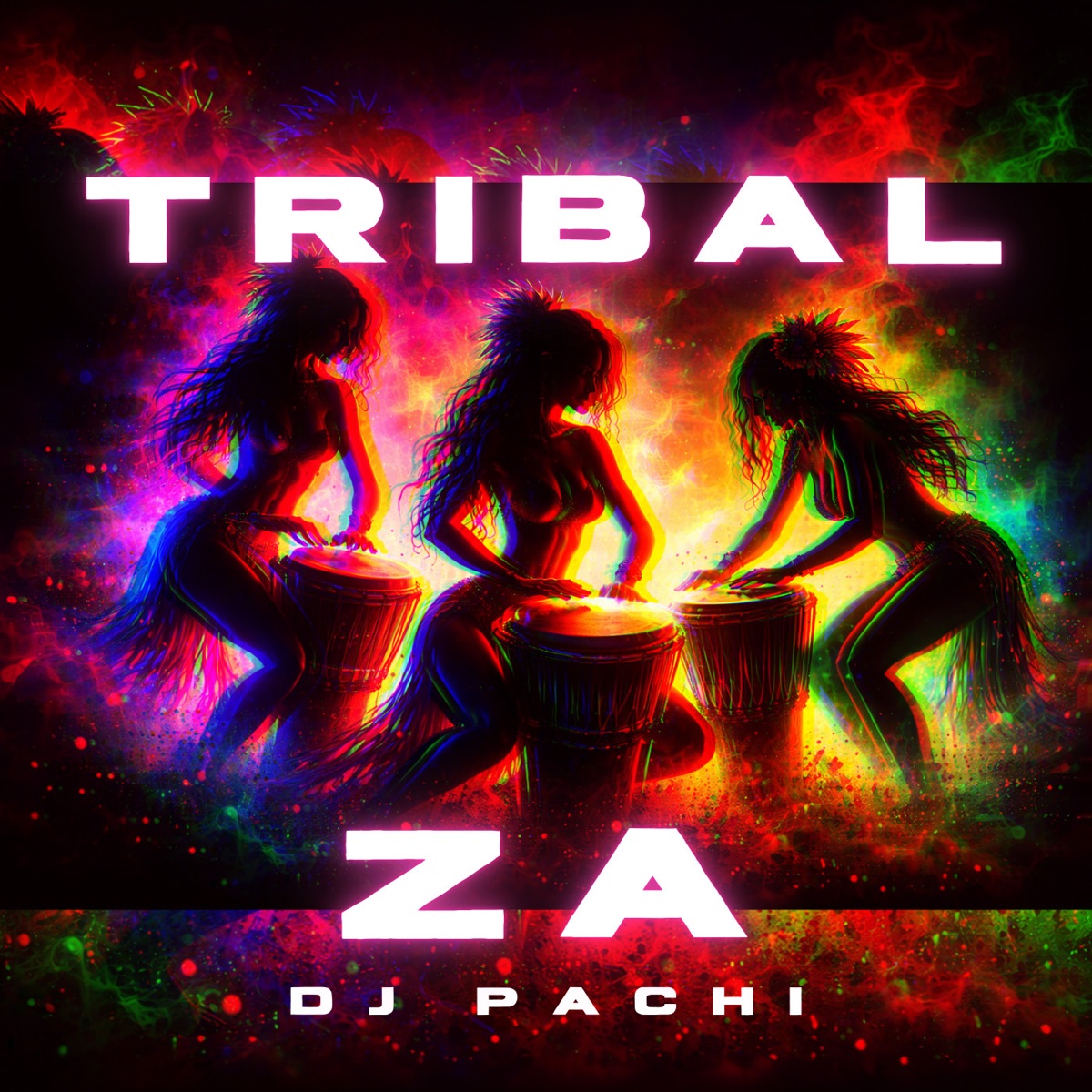 Tribal Za - Single by DJ PACHI album cover
