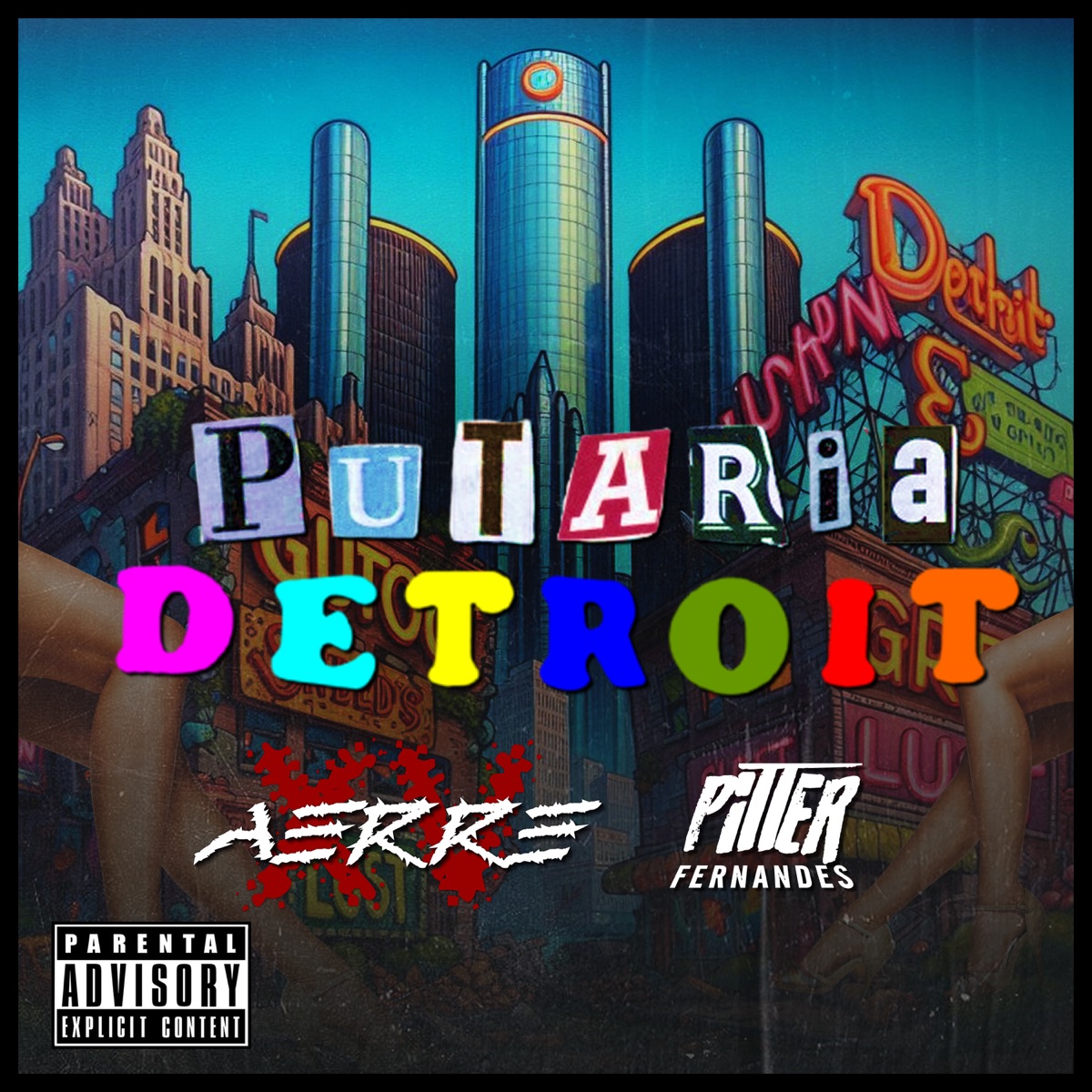 Putaria Detroit - Single by Aerre XV & Pitter fernandes album cover