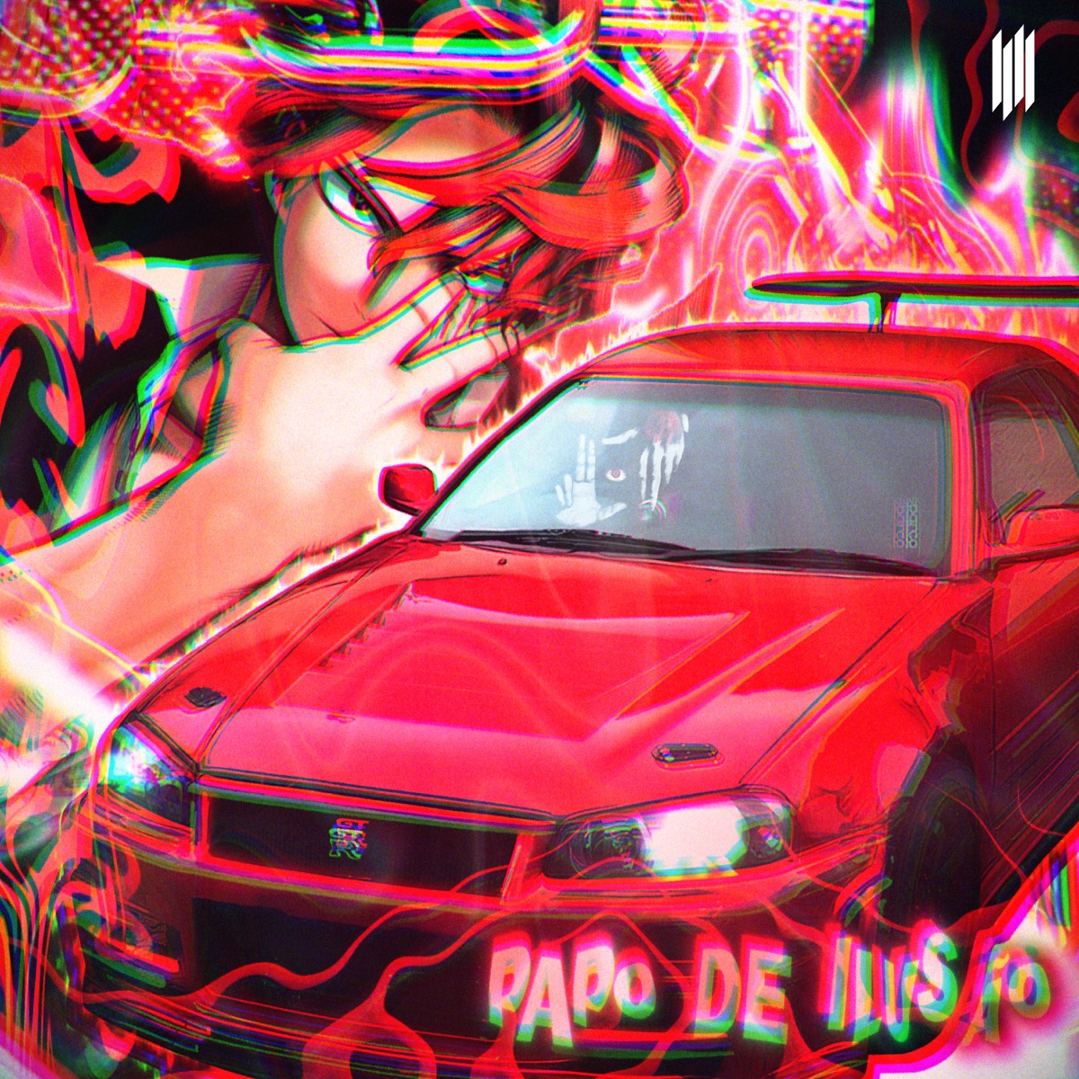 PAPO DE ILUSÃO - Single by DJ Luan Gomes, Mc Staff & DJ VYZ album cover