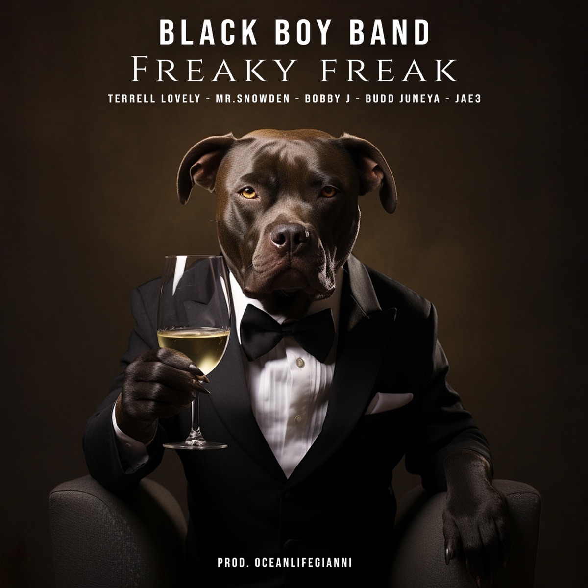 FREAKY FREAK (feat. Terrell Lovely, Bobby J, Mr. Snowden, Budd Juneya & Jae3) - Single by Black Boy Band album cover