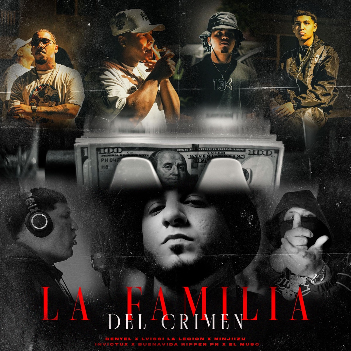 LFDC (feat. D-enyel, Ninjiizu, Invictux, BuenaVida, Ripper.pr & El muso) - Single by Lvissi La Legion album cover