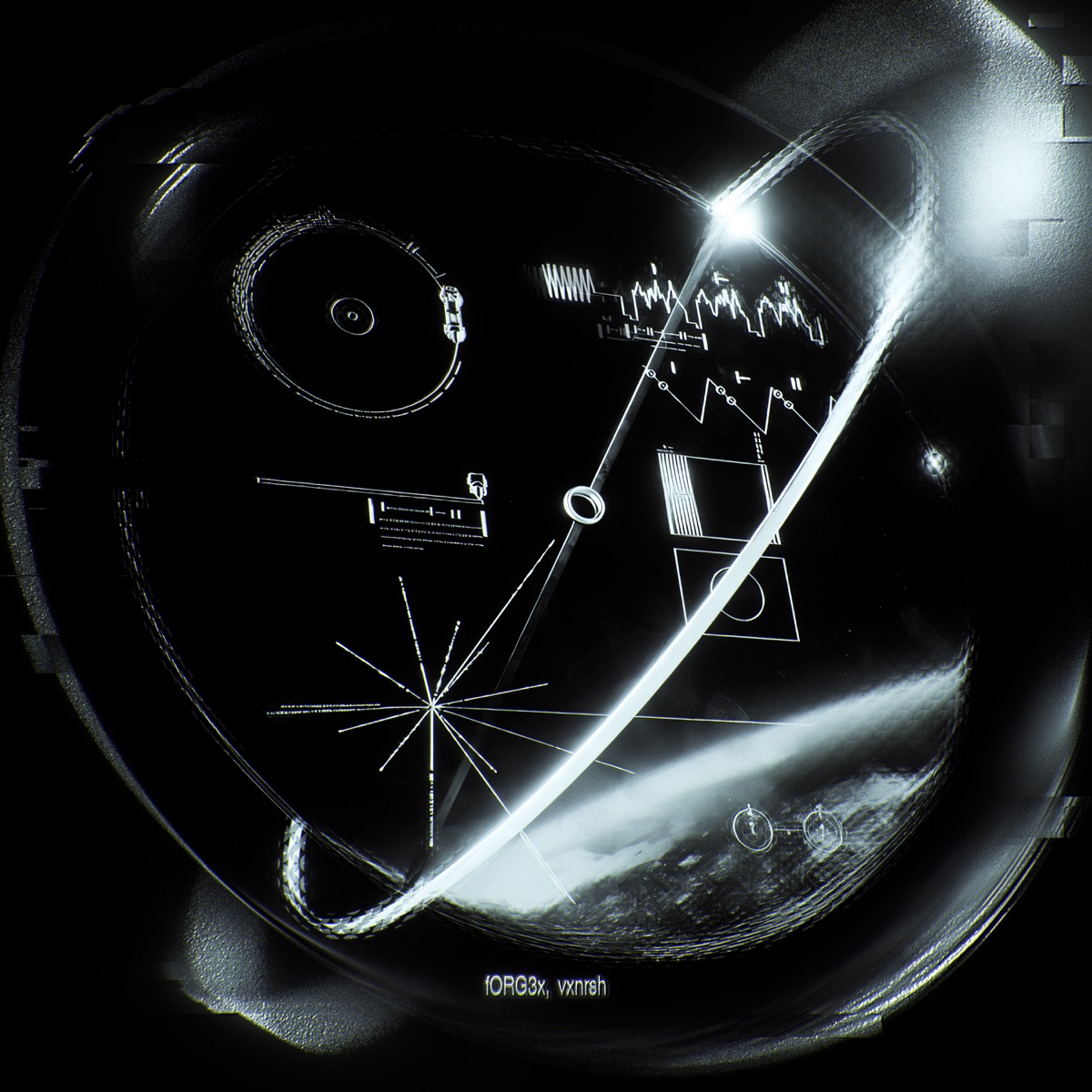 OMEGA - EP by fORG3x & vxnrsh album cover