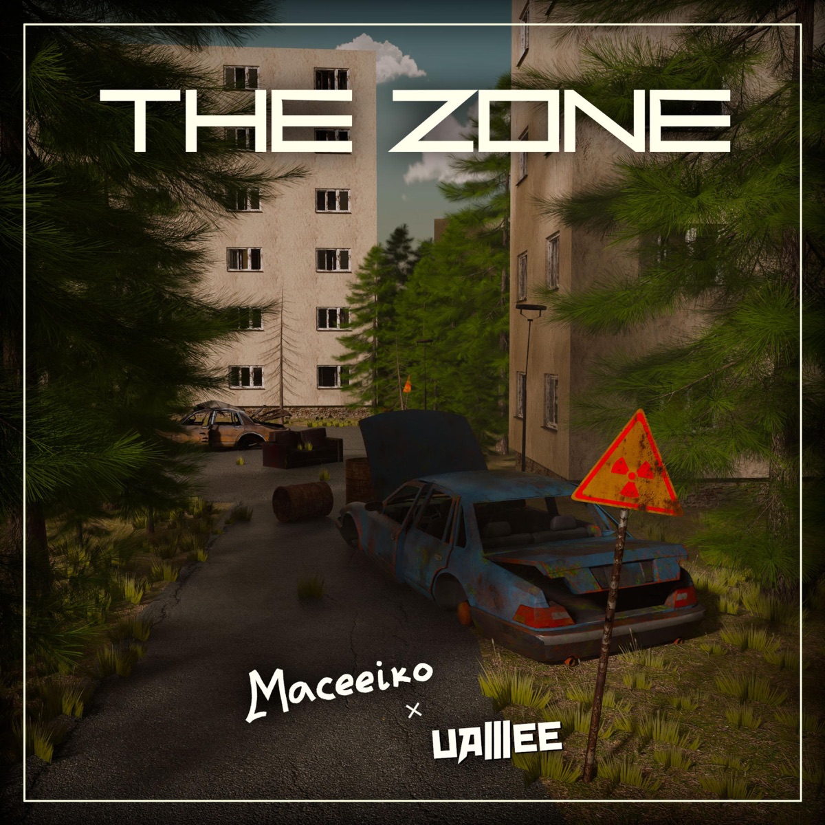 The Zone - Single by Uamee & Maceeiko album cover