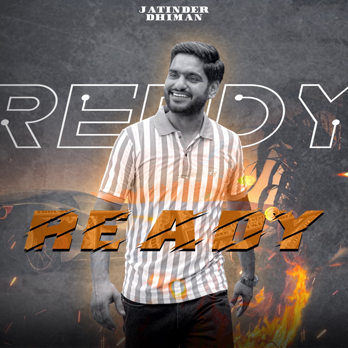 Ready - Single by Jatinder Dhiman album cover