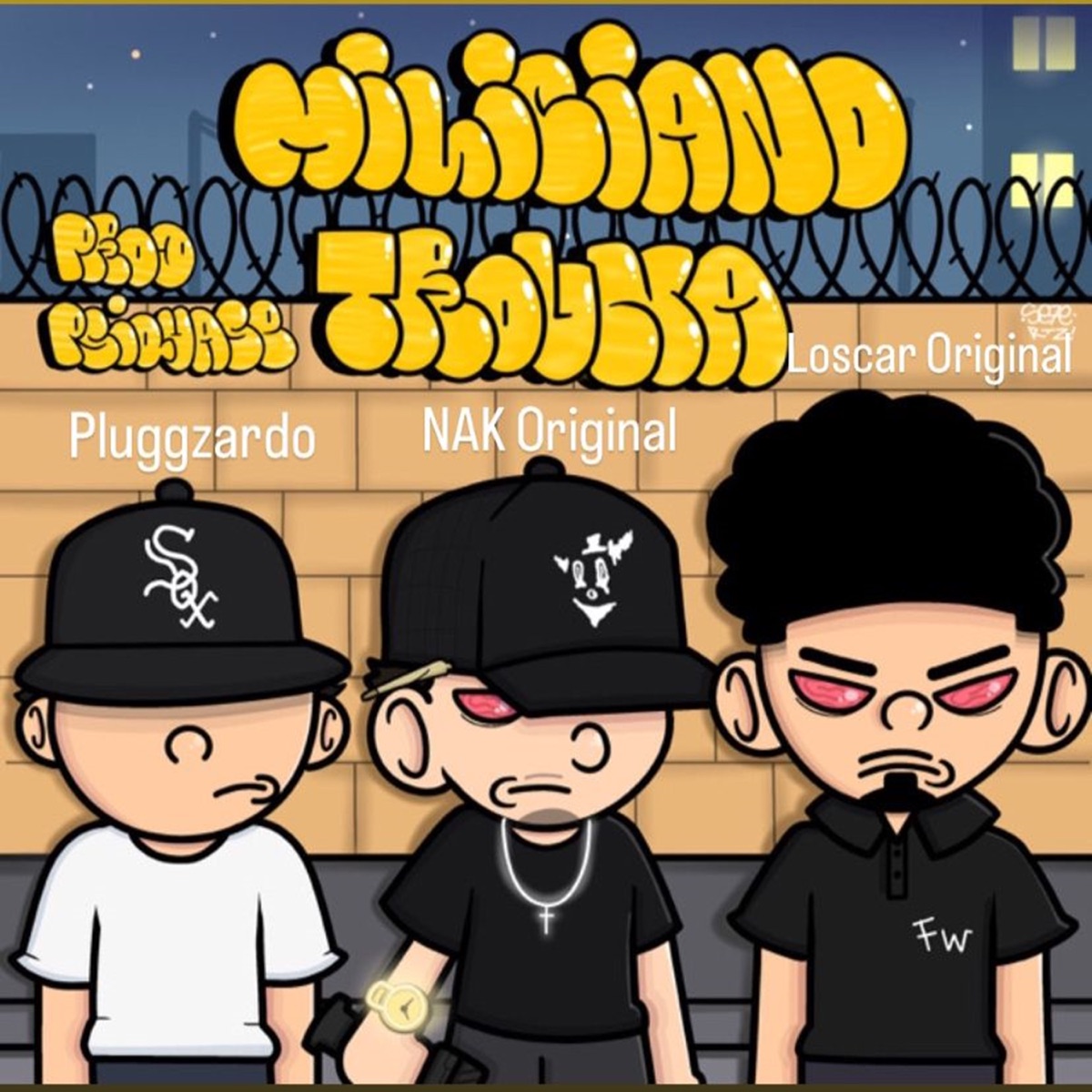 Miliciano Trouxa - Single by NAK Original, Psiquase, Loscar Original & Pluggzardo album cover