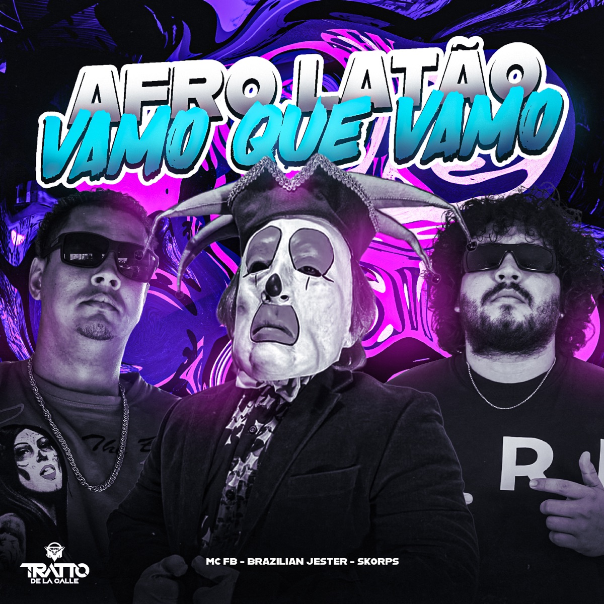 Afro Latão Vamo Que Vamo - Single by MC FB, Brazilian Jester & Skorps album cover