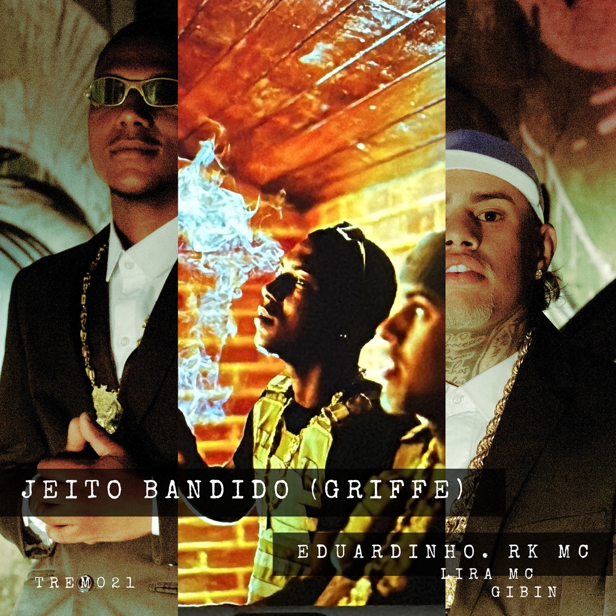 Jeito Bandido (Griffe) [feat. Lira Mc & Gibin] - Single by Eduardinho, RK Mc & Trem021 album cover
